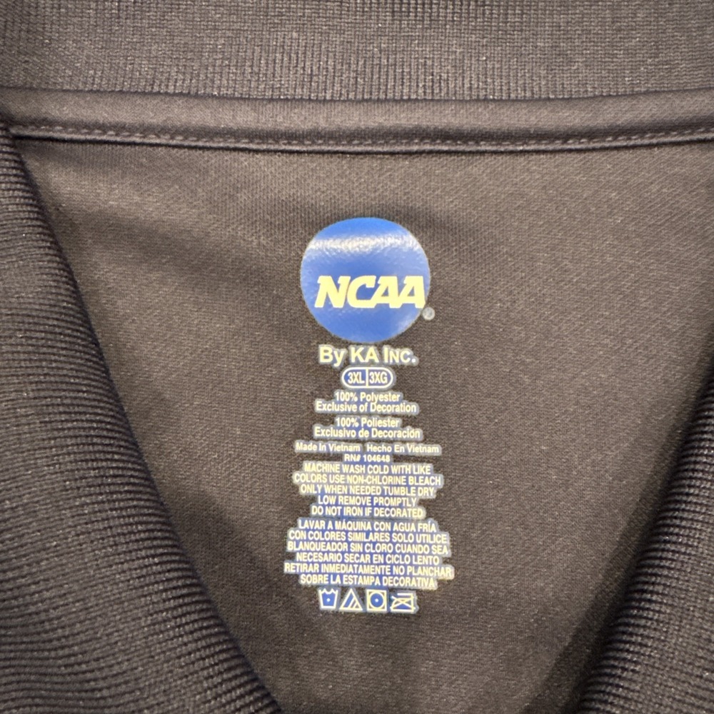 Notre Dame Fighting Irish Shirt Mens Navy Blue Gold NCAA Football By KA Inc  3XL - Picture 6 of 8